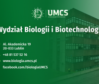 Webinary UMCS – Wydział Biologii i Biotechnologii