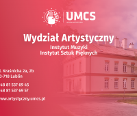 Get to know UMCS - Webinar of the Faculty of Arts