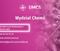 Get to know UMCS - Webinar of the Faculty of Chemistry
