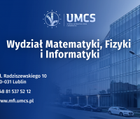 Webinary UMCS 2022 – Wydział Matematyki, Fizyki i...