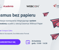 Webinar - Erasmus bez papieru