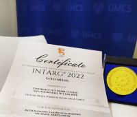 UMCS nagrodzony na Targach INTARG 2022