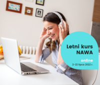 NAWA Summer Course ONLINE - 2-22 July 2022