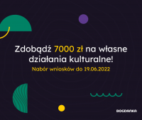 Stypendia Kulturalne Bogdanki w Chatce Żaka – czekamy na...