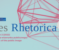 Nowy numer czasopisma naukowego "Res Rhetorica"...