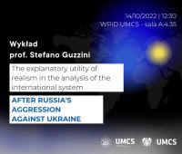 Prof. Stefano Guzzini at UMCS - guest lecture