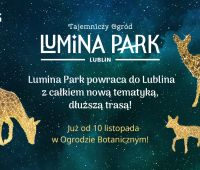 Park Iluminacji wraca do Ogrodu Botanicznego UMCS 