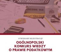 Ogólnopolski Konkurs Wiedzy o Prawie Podatkowym