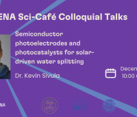  Professor Kevin Sivula in ATHENA Sci-Café Colloquial Talks