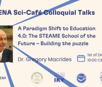  Dr. Gregory Macrides in ATHENA Sci-Café Colloquial Talks