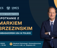 Spotkanie z Markiem Brzezinskim, ambasadorem USA w Polsce