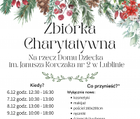 Zbiórka charytatywna na rzecz domu dziecka w Lublinie 