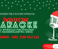 Let's sing Christmas songs together during karaoke!