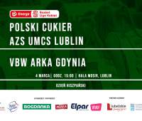 Mecz koszykarek Polski Cukier AZS UMCS Lublin i VBW Arka...