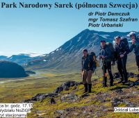 Park Narodowy Sarek w Szwecji - zapraszamy na prelekcję