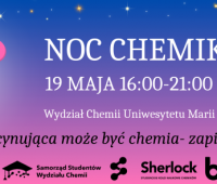 "Noc Chemików 2023" - zaproszenie do udziału