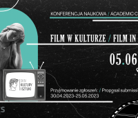 "Film w Kulturze" - studencka konferencja naukowa