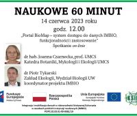Naukowe 60 minut: dr hab. Joanna Czarnecka, prof. UMCS,...