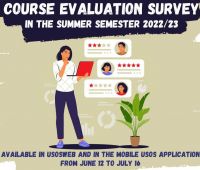 Course evaluation survey - summer semester