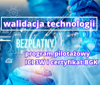 Pilotażowa usługa walidacji technologii w ramach ICI 3W