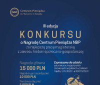 III edycja Konkursu o Nagrodę Centrum Pieniądza NBP za...