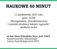 Naukowe 60 minut | Dr hab. Marta Palusińska-Szysz, prof....