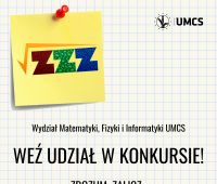 Konkurs "Zrozum, Zalicz, Zostań Matematykiem"...