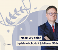 Dziekan prof. Wojciech Ziętara o Jubileuszu Wydziału w ARC