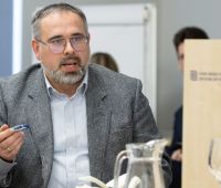 Dr Damian Szacawa z wizytą studyjną w Wilnie 