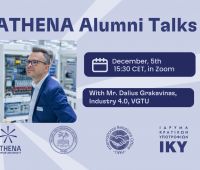 ATHENA Alumni Talks – Dalius Grakavinas, Industry 4.0