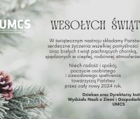 CHRISTMAS AND NEW YEAR GREETINGS