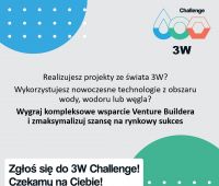 3W Challenge: konkurs dla innowacyjnych projektów z...