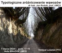 Typological Diversity of Gullies - Lecture Invitation