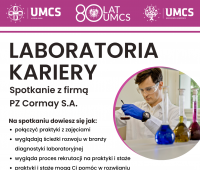 Laboratoria Kariery - Spotkanie z firmą PZ Cormay S.A. na...