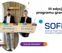III edycja programu grantowego SOFIA
