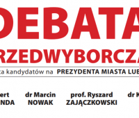 Debata kandydatów na urząd Prezydenta Miasta Lublin - 25...
