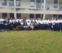 Visit to St. Christina Secondary School in Tanga in Tanzania