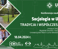 Konferencja "Socjologia w UMCS – tradycja i...