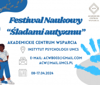 Festiwal naukowy "Śladami autyzmu"