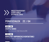 Zaczynamy Międzynarodowy Dzień Tańca w Chatce Żaka 2024!