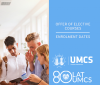 Offer of elective courses for the winter term 2024/2025...