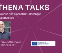 ATHENA Talk by Dr. Kamil Filipek (UMCS, Poland)