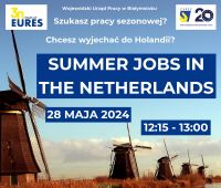 Webinar dla studentów/tek Summer Jobs in the Netherlands