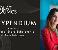 Stypendium dla dr Anny Tatarczak
