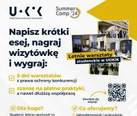 SUMMER CAMP UOKIK ’24 – nabór na warsztaty studenckie z...