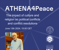Invitation to ATHENA4Peace Talk organized by the Virtual...