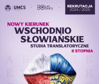 Nowość! Wschodniosłowiańskie studia translatoryczne II st.