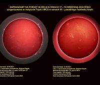 Bliżej Słońca | pokazy astronomiczne na placu Marii...