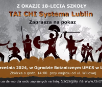 Pokaz TAI CHI w Ogrodzie Botanicznym UMCS