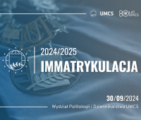 Immatrykulacja studentów pierwszego roku 2024/2025